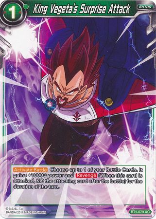 King Vegeta's Surprise Attack (BT1-079) [Galactic Battle] | Event Horizon Hobbies CA