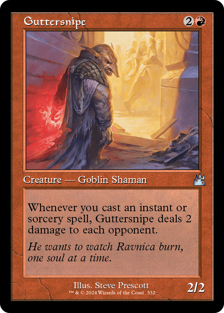 Guttersnipe (Retro Frame) [Ravnica Remastered] | Event Horizon Hobbies CA