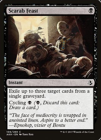 Scarab Feast [Amonkhet] | Event Horizon Hobbies CA