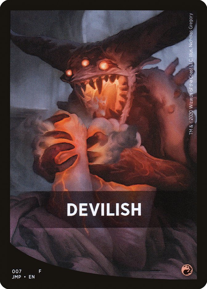 Devilish Theme Card [Jumpstart Front Cards] | Event Horizon Hobbies CA