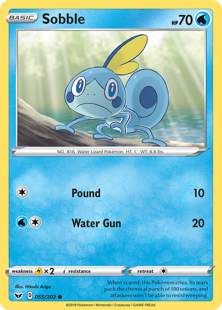 Sobble (055/202) [Sword & Shield: Base Set] | Event Horizon Hobbies CA