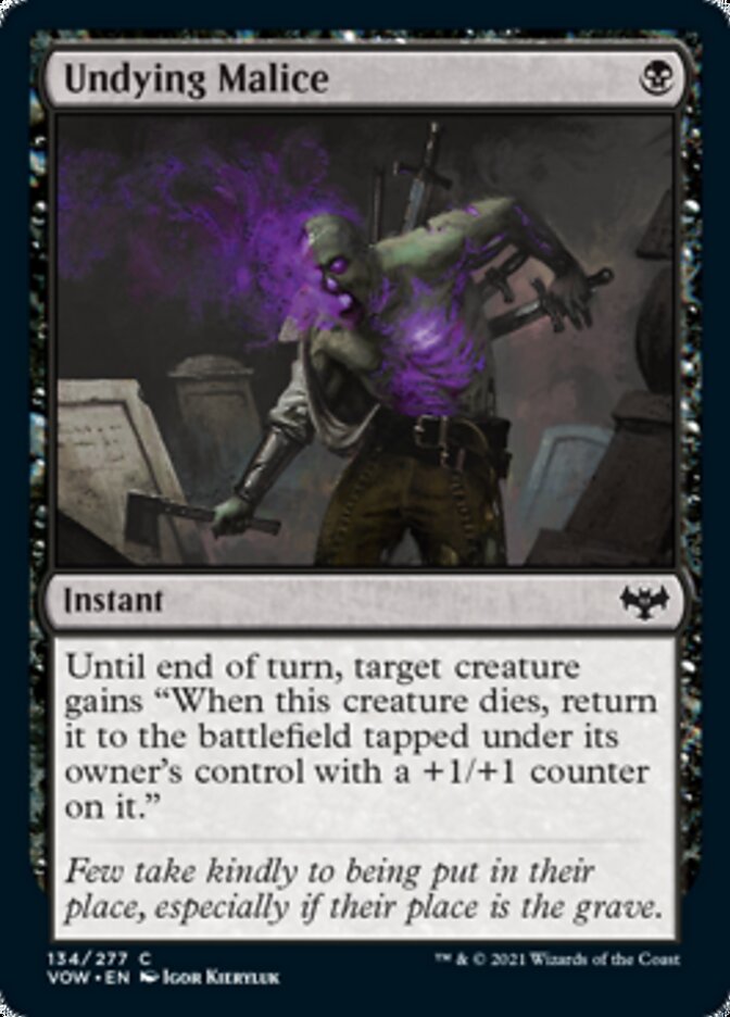 Undying Malice [Innistrad: Crimson Vow] | Event Horizon Hobbies CA