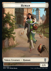 Eldrazi Spawn // Human Double-sided Token [Streets of New Capenna Commander Tokens] | Event Horizon Hobbies CA