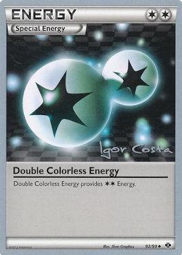 Double Colorless Energy (92/99) (Pesadelo Prism - Igor Costa) [World Championships 2012] | Event Horizon Hobbies CA