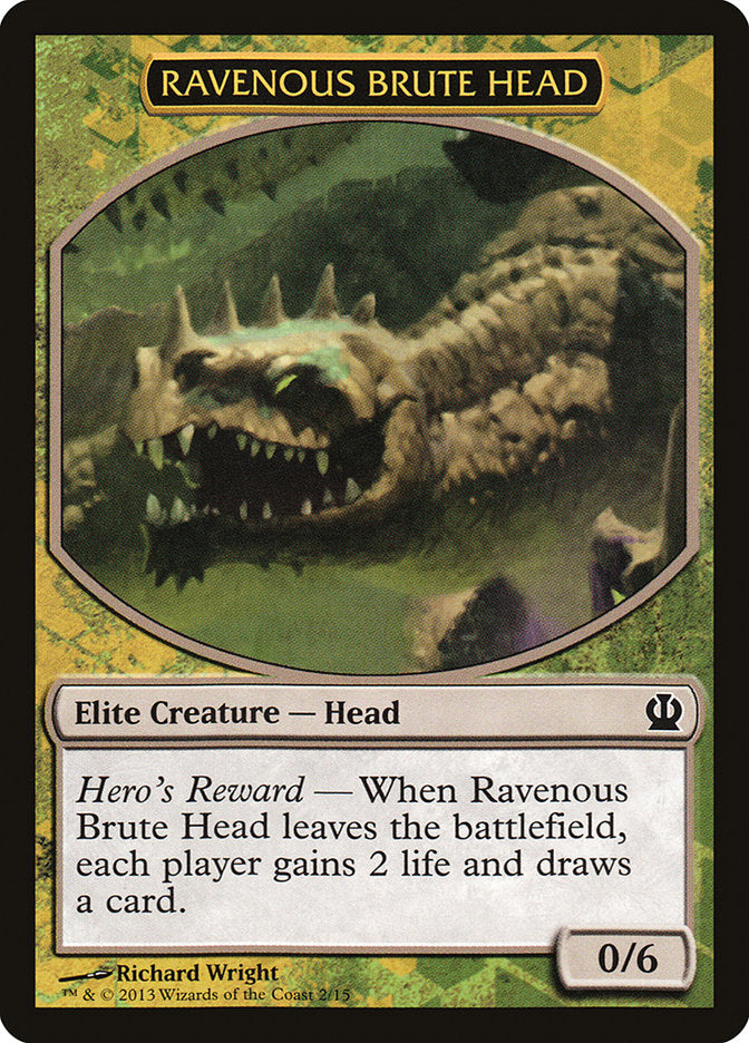 Ravenous Brute Head [Hero's Path Promos] | Event Horizon Hobbies CA