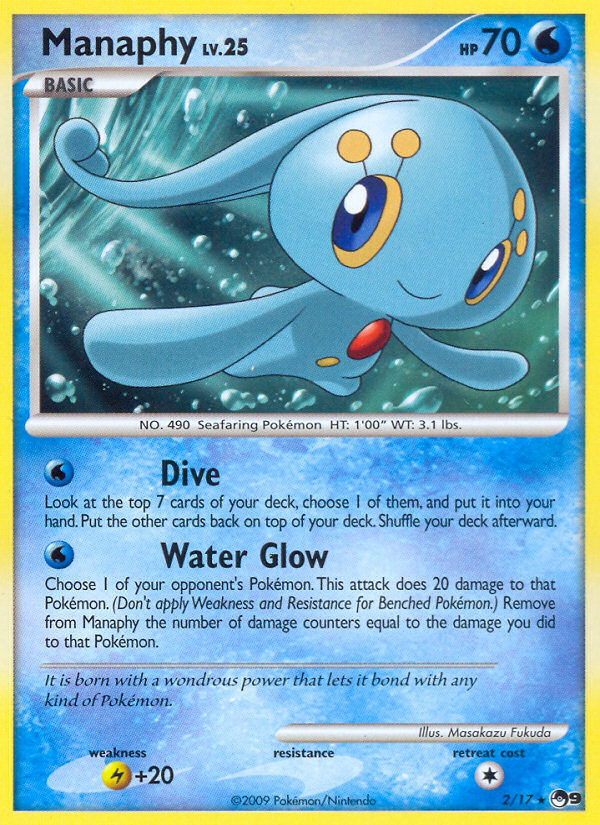 Manaphy (2/17) [POP Series 9] | Event Horizon Hobbies CA