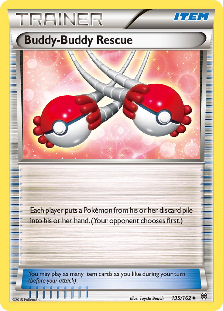 Buddy-Buddy Rescue (135/162) [XY: BREAKthrough] | Event Horizon Hobbies CA