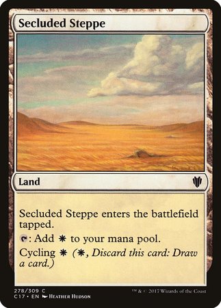 Secluded Steppe [Commander 2017] | Event Horizon Hobbies CA