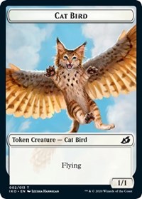 Cat Bird // Human Soldier (004) Double-sided Token [Ikoria: Lair of Behemoths Tokens] | Event Horizon Hobbies CA