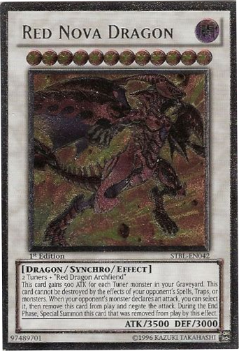 Red Nova Dragon [STBL-EN042] Ultimate Rare | Event Horizon Hobbies CA