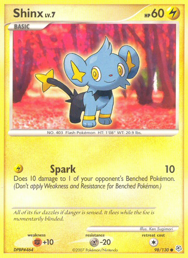 Shinx (98/130) [Diamond & Pearl: Base Set] | Event Horizon Hobbies CA