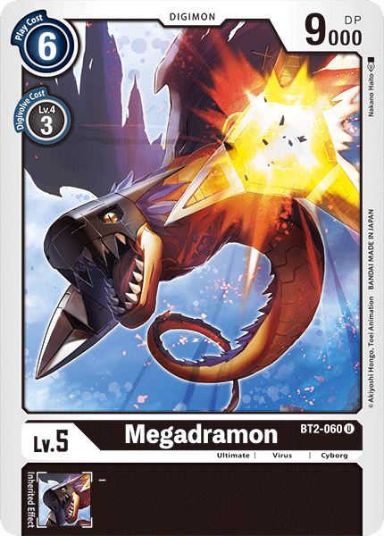 Megadramon [BT2-060] [Release Special Booster Ver.1.0] | Event Horizon Hobbies CA