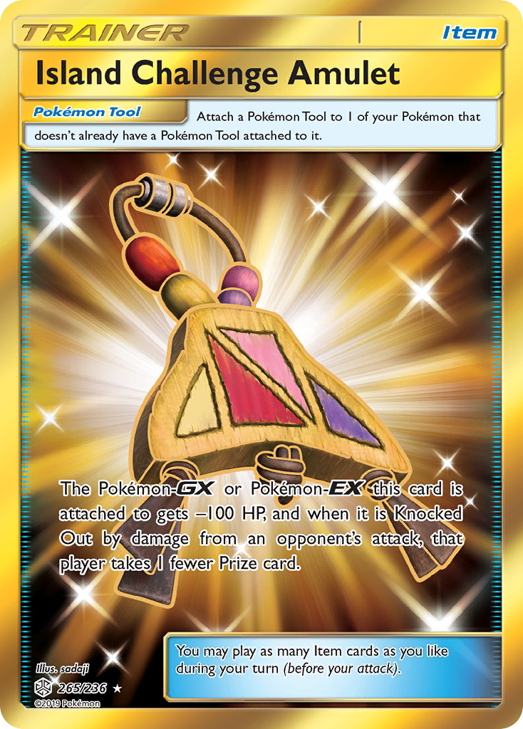 Island Challenge Amulet (265/236) [Sun & Moon: Cosmic Eclipse] | Event Horizon Hobbies CA