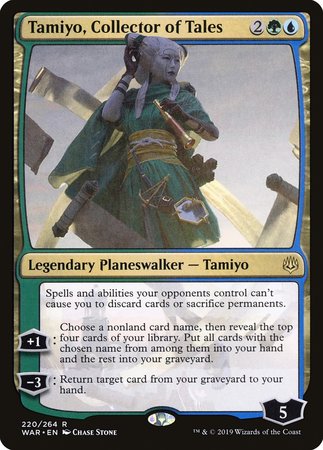 Tamiyo, Collector of Tales [War of the Spark] | Event Horizon Hobbies CA