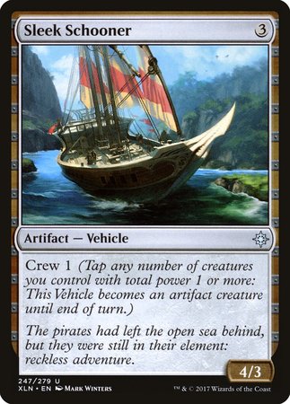 Sleek Schooner [Ixalan] | Event Horizon Hobbies CA