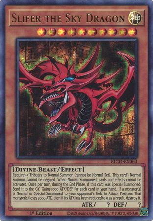 Slifer the Sky Dragon (Ultra Pharaoh's Rare) [KICO-EN063] Ultra Pharaoh's Rare | Event Horizon Hobbies CA