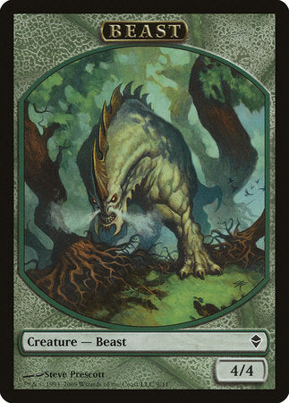 Beast Token [Zendikar Tokens] | Event Horizon Hobbies CA