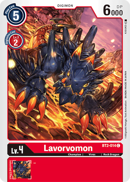 Lavorvomon [BT2-014] [Release Special Booster Ver.1.5] | Event Horizon Hobbies CA