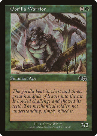 Gorilla Warrior [Urza's Saga] | Event Horizon Hobbies CA