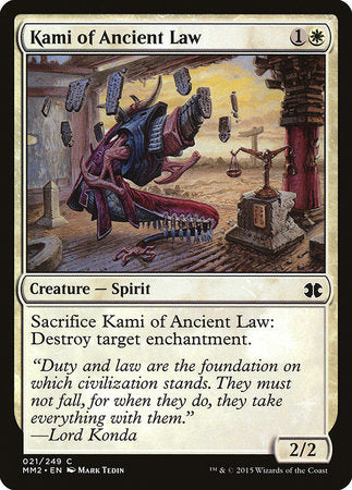 Kami of Ancient Law [Modern Masters 2015] | Event Horizon Hobbies CA