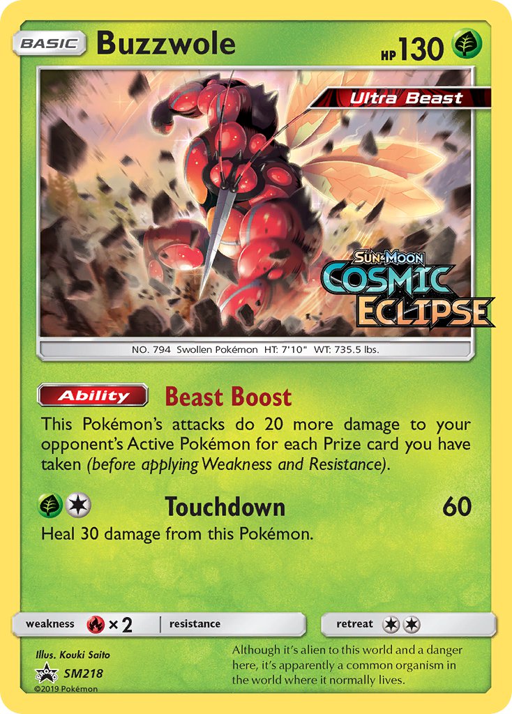 Buzzwole (SM218) [Sun & Moon: Black Star Promos] | Event Horizon Hobbies CA