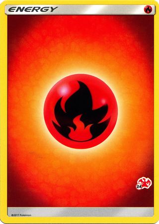 Fire Energy (Charizard Stamp #24) [Battle Academy 2020] | Event Horizon Hobbies CA