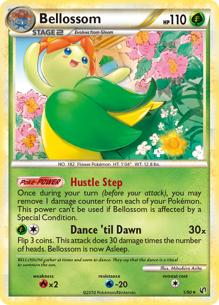 Bellossom (1/90) [HeartGold & SoulSilver: Undaunted] | Event Horizon Hobbies CA