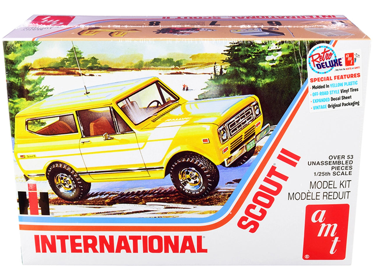 Model Kit - AMT - 77 International Harvester Scout ll | Event Horizon Hobbies CA