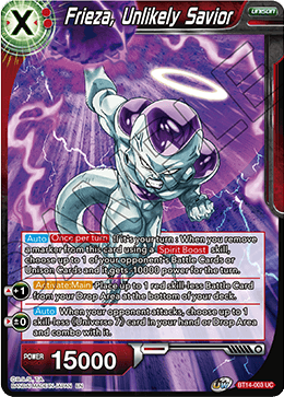 Frieza, Unlikely Savior (BT14-003) [Cross Spirits] | Event Horizon Hobbies CA