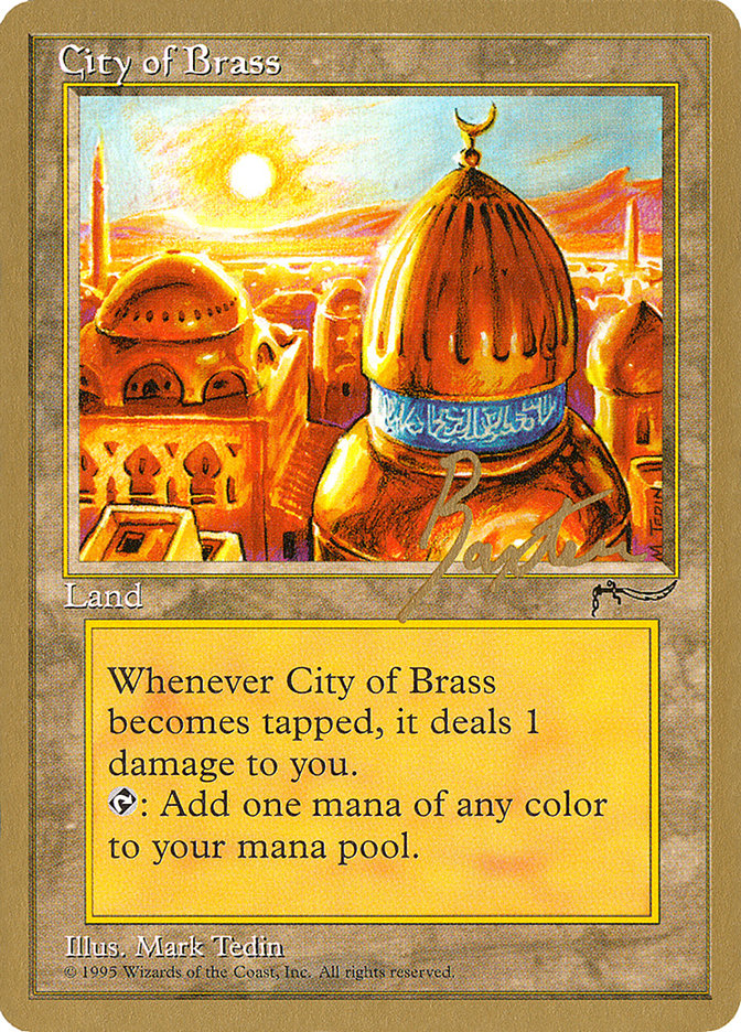 City of Brass (George Baxter) [Pro Tour Collector Set] | Event Horizon Hobbies CA