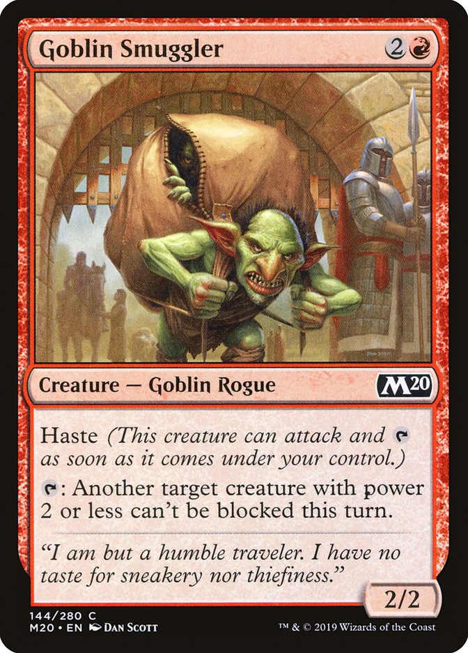 Goblin Smuggler [Core Set 2020] | Event Horizon Hobbies CA