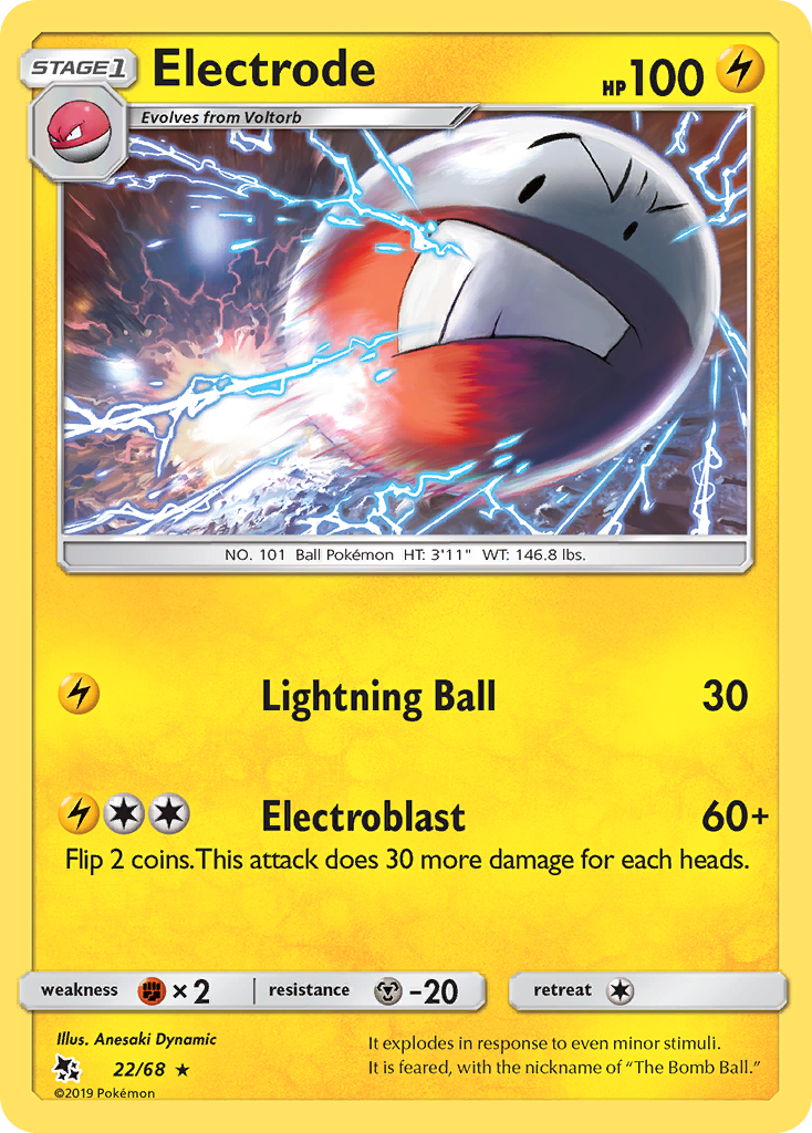 Electrode (22/68) [Sun & Moon: Hidden Fates] | Event Horizon Hobbies CA