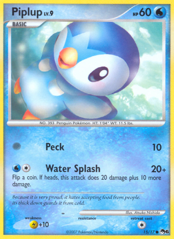 Piplup (15/17) [POP Series 6] | Event Horizon Hobbies CA