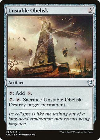 Unstable Obelisk [Commander Anthology Volume II] | Event Horizon Hobbies CA