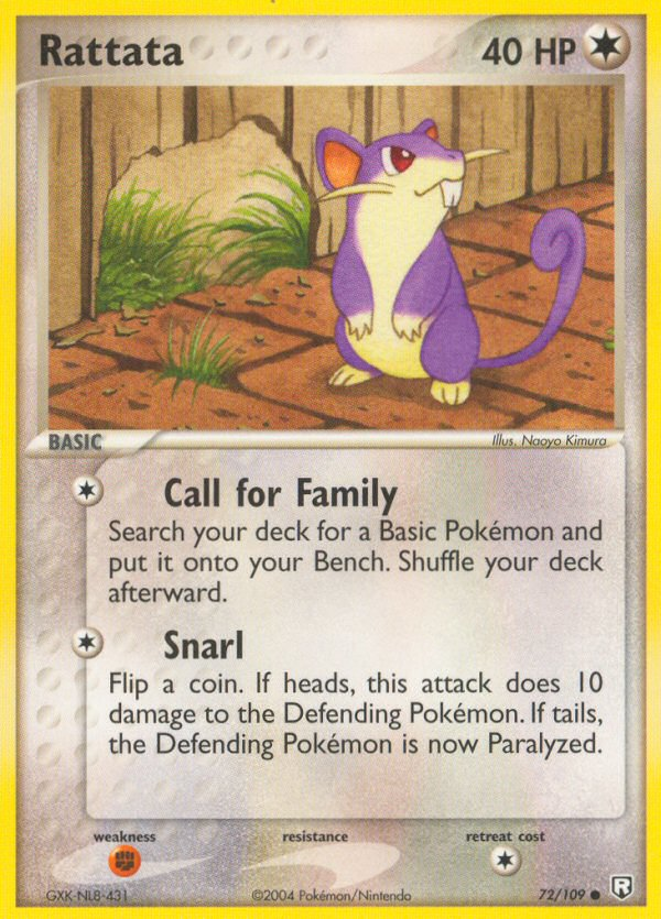 Rattata (72/109) [EX: Team Rocket Returns] | Event Horizon Hobbies CA