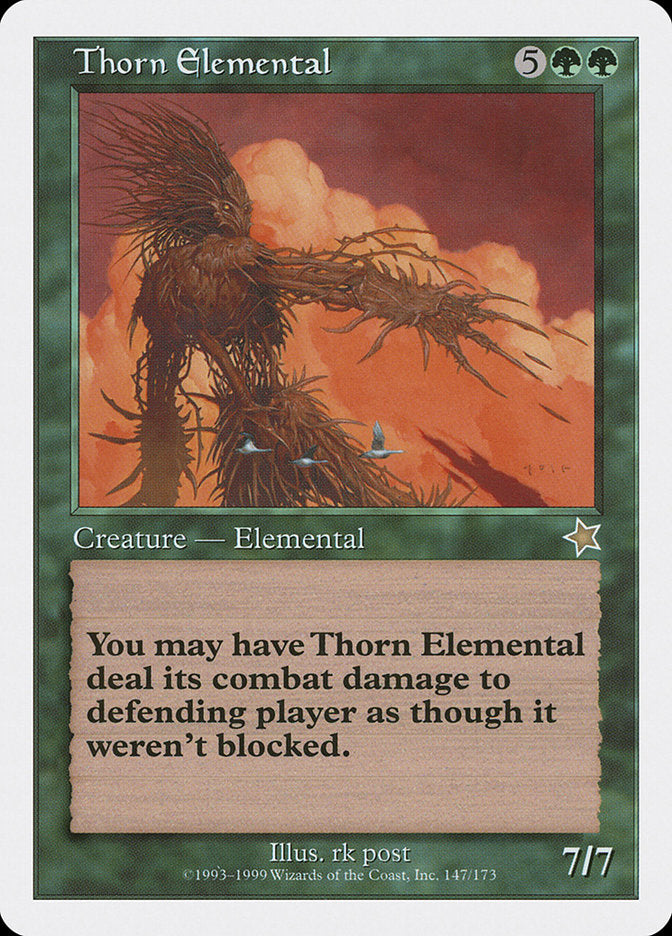 Thorn Elemental [Starter 1999] | Event Horizon Hobbies CA