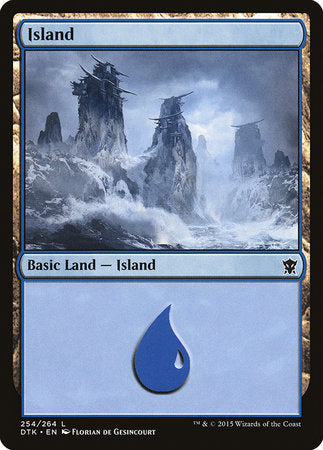 Island (254) [Dragons of Tarkir] | Event Horizon Hobbies CA