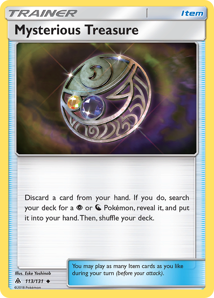 Mysterious Treasure (113/131) [Sun & Moon: Forbidden Light] | Event Horizon Hobbies CA