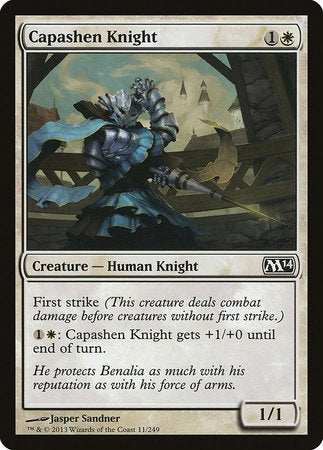 Capashen Knight [Magic 2014]