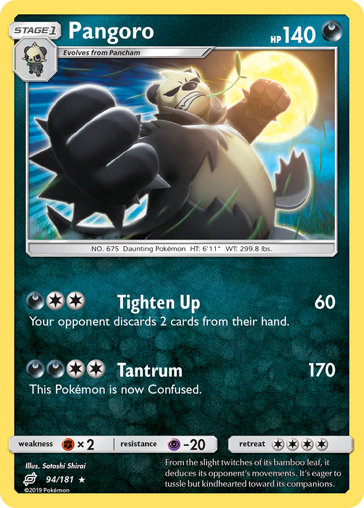 Pangoro (94/181) [Sun & Moon: Team Up] | Event Horizon Hobbies CA