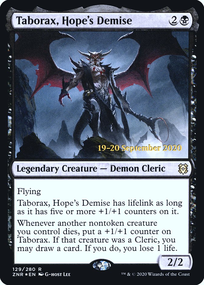 Taborax, Hope's Demise  [Zendikar Rising Prerelease Promos] | Event Horizon Hobbies CA