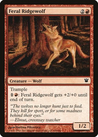 Feral Ridgewolf [Innistrad] | Event Horizon Hobbies CA