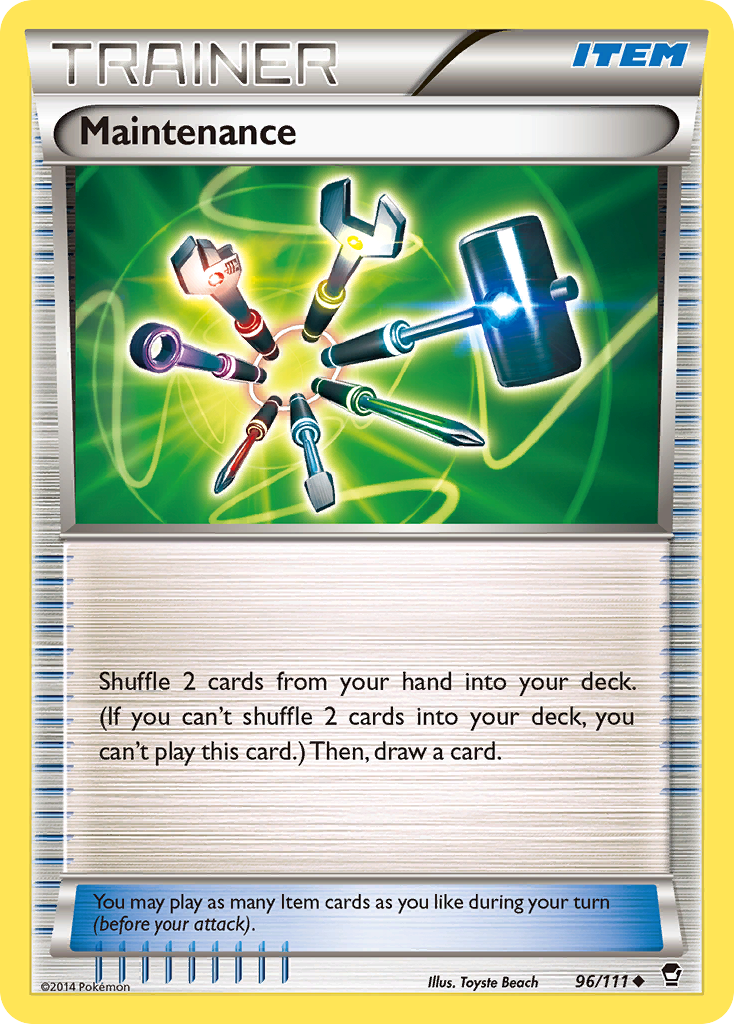 Maintenance (96/111) [XY: Furious Fists] | Event Horizon Hobbies CA