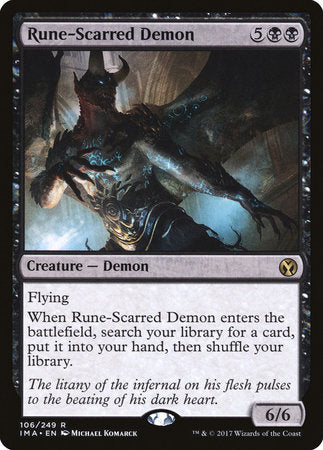 Rune-Scarred Demon [Iconic Masters] | Event Horizon Hobbies CA