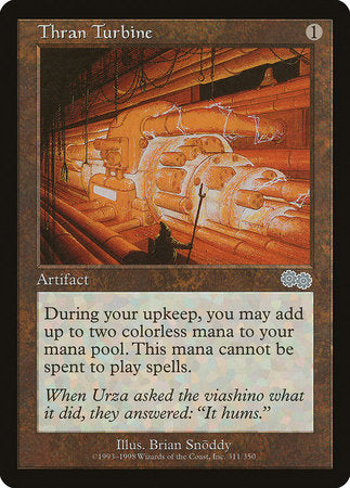 Thran Turbine [Urza's Saga] | Event Horizon Hobbies CA