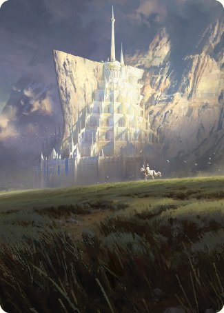 Minas Tirith Art Card [The Lord of the Rings: Tales of Middle-earth Art Series] | Event Horizon Hobbies CA