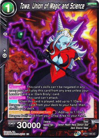 Towa, Union of Magic and Science (BT11-139) [Vermilion Bloodline] | Event Horizon Hobbies CA