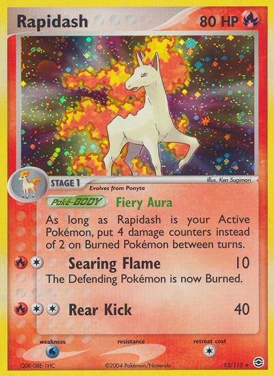 Rapidash (13/112) [EX: FireRed & LeafGreen] | Event Horizon Hobbies CA