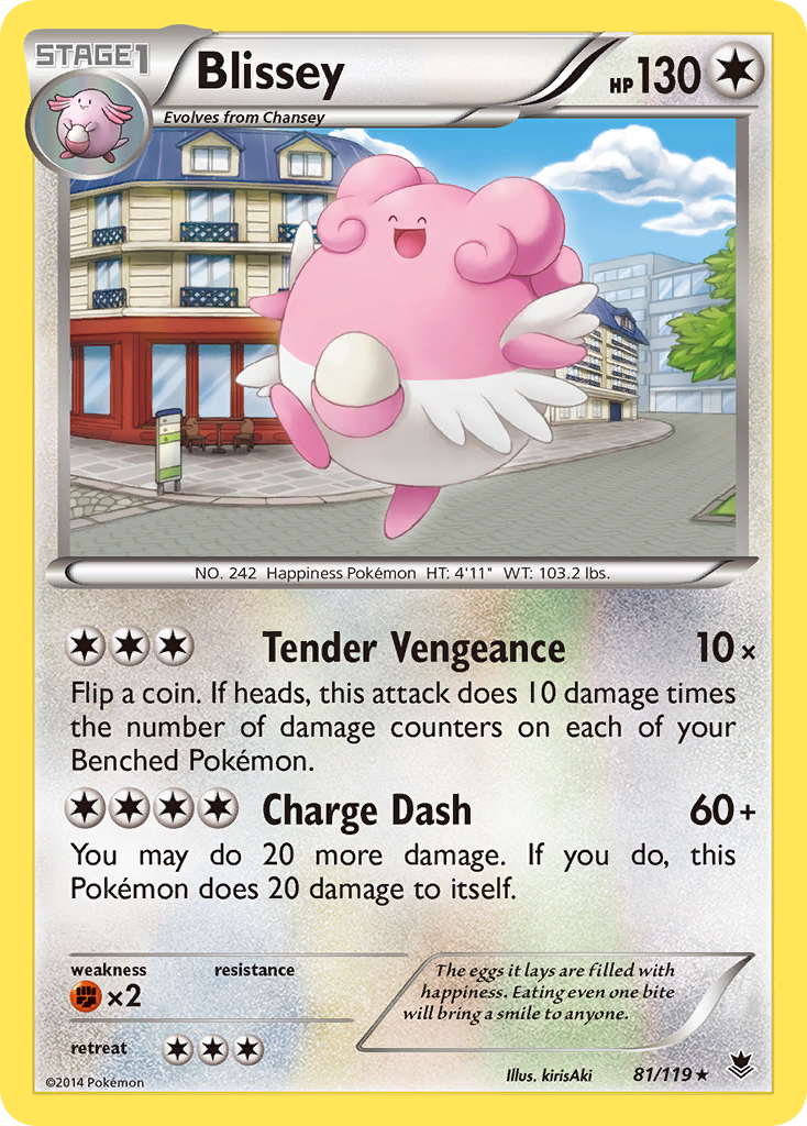 Blissey (81/119) [XY: Phantom Forces] | Event Horizon Hobbies CA