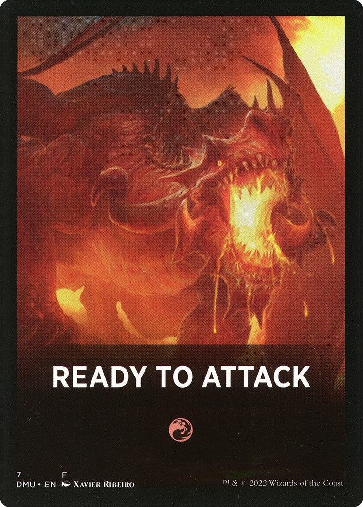 Ready to Attack Theme Card [Dominaria United Tokens] | Event Horizon Hobbies CA